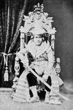 Thibaw Min (1 January 1859 – 19 December 1916) was the last king of the Konbaung dynasty of Burma (Myanmar) and also the last in Burmese history. His reign ended when Burma was defeated by the forces of the British Empire in the Third Anglo-Burmese War, on 29 November 1885, prior to its official annexation on 1 January 1886. After abdicating the throne, Thibaw, his wife Supayalat and two infant daughters were exiled to Ratnagiri, India, a port city off the Arabian Sea.